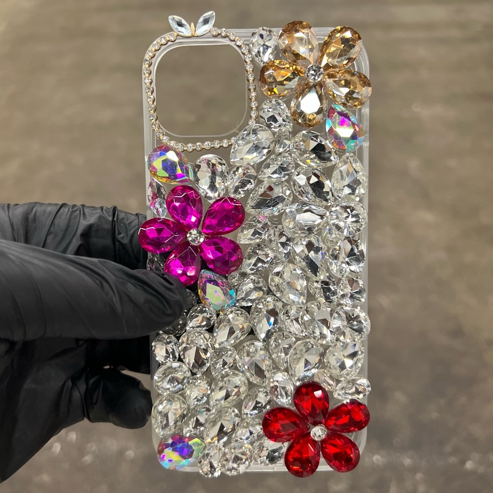 iPhone 14 Plus (6.7) Designer Bling Case